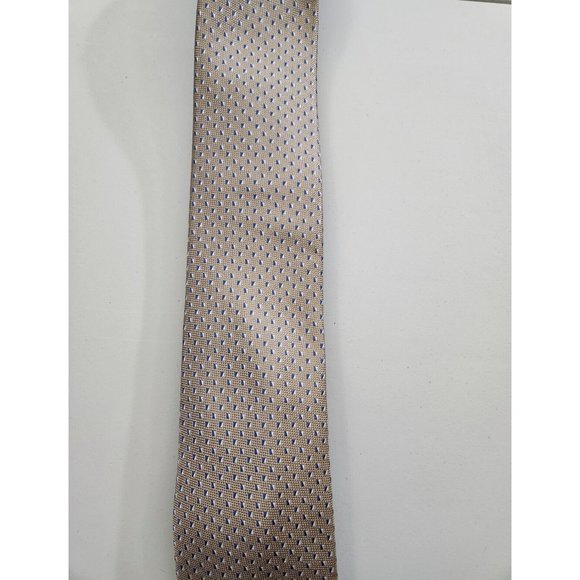 Michael Kors Men’s Classic Pip Neat Tie Taupe - Picture 1 of 2